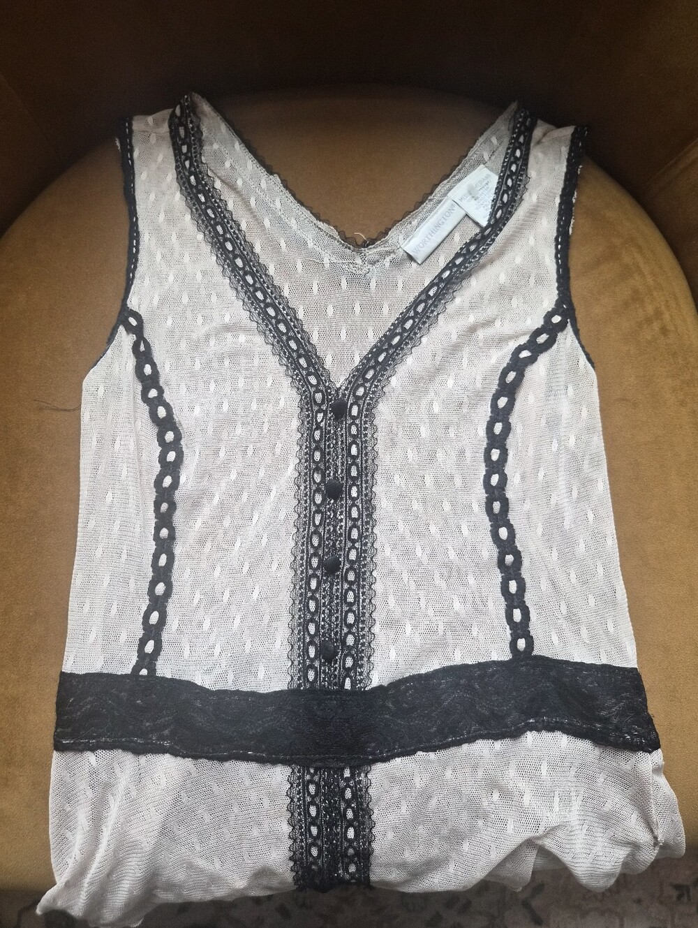 Vintage Worthington Lace Top
